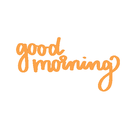 Good Morning Sticker