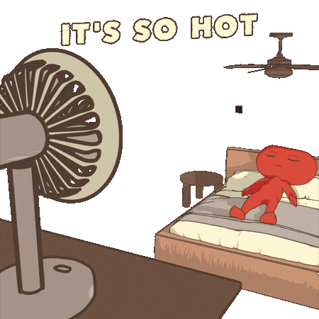 Summer Fan Sticker by LT3 Creations