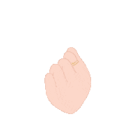 Hand Love Sticker