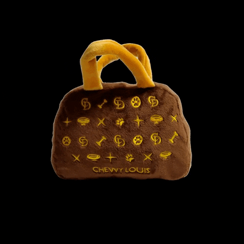 catwalkdog dog bag toy lv GIF