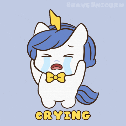 Bu Crying GIF by Brave Unicorn