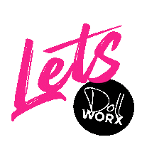 dollworx fashion photography shoot photographer Sticker