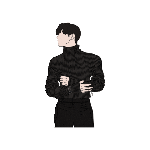 Eun Woo Mj Sticker