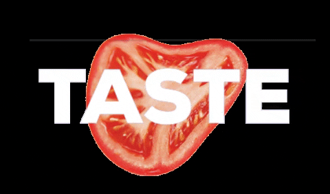 TASTE_AGENCIA giphygifmaker tomato taste tomate GIF