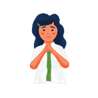 Sad Cry Sticker