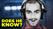 Does He Know GIF