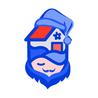 Santa Sticker by Yachay Wasi