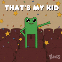 Proud Of You Frog GIF by fwogs