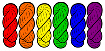 Rainbow Gay GIF by Gritty Knits