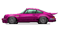 Porsche Carrera Racing Sticker