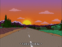 turning around marge simpson GIF