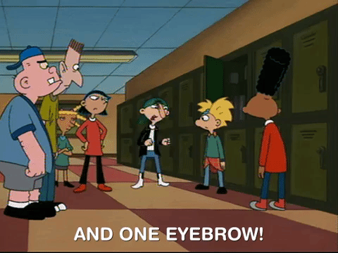 hey arnold nicksplat GIF