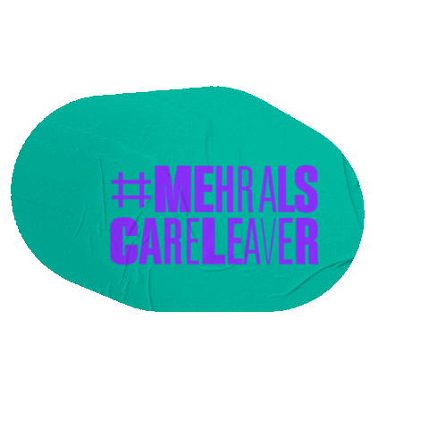 Kampagne Careleavers Sticker by @brueckensteine