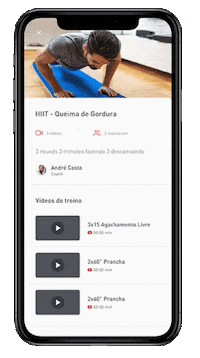 app_treino fit treino work out exercicio Sticker