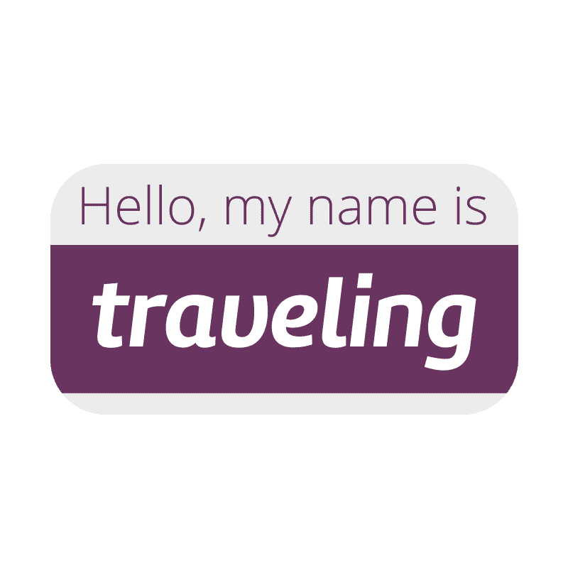 my name is hello Sticker by HolidayPirates