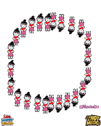 Type O Abc Sticker by Zhotcita