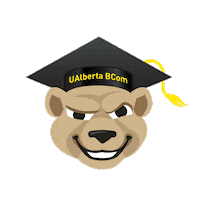 Golden Bears Bear Sticker by UAlberta Business