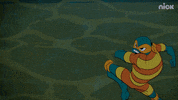 Football Jump GIF by Teenage Mutant Ninja Turtles