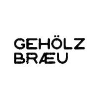 gbraeu beer vegan tree bier Sticker