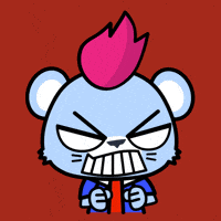 Angry Lion GIF by Loaded Lions