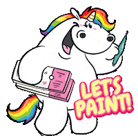Fun Rainbow Sticker by Pummeleinhorn