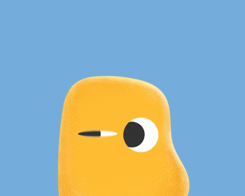 amadori giphyupload pollo felice felicità GIF