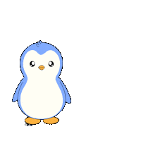 Artificial Intelligence Penguin Sticker by Pudgy Penguins