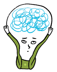 Brain Working Sticker