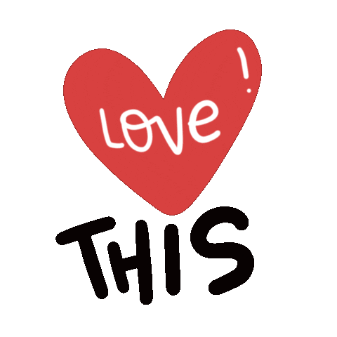 Handletteredbylama Sticker