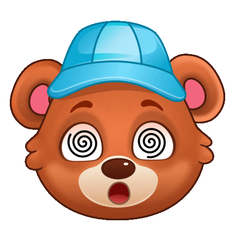 Confused Crazy Eyes Sticker by Lucas and Friends by RV AppStudios