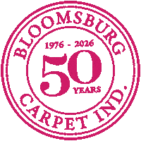 Anniversary Years Sticker by Bloomsburg Carpet