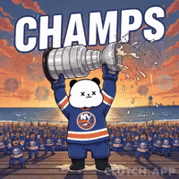 Stanley Cup Playoffs Panda GIF by Kanpai Pandas