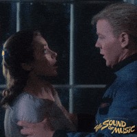 Shocked First Kiss GIF by Rodgers & Hammerstein
