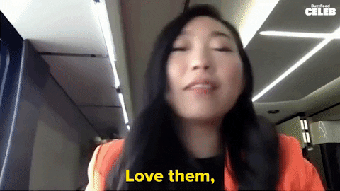 Awkwafina GIF by BuzzFeed