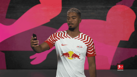 Rb Leipzig Selfie GIF by Bundesliga