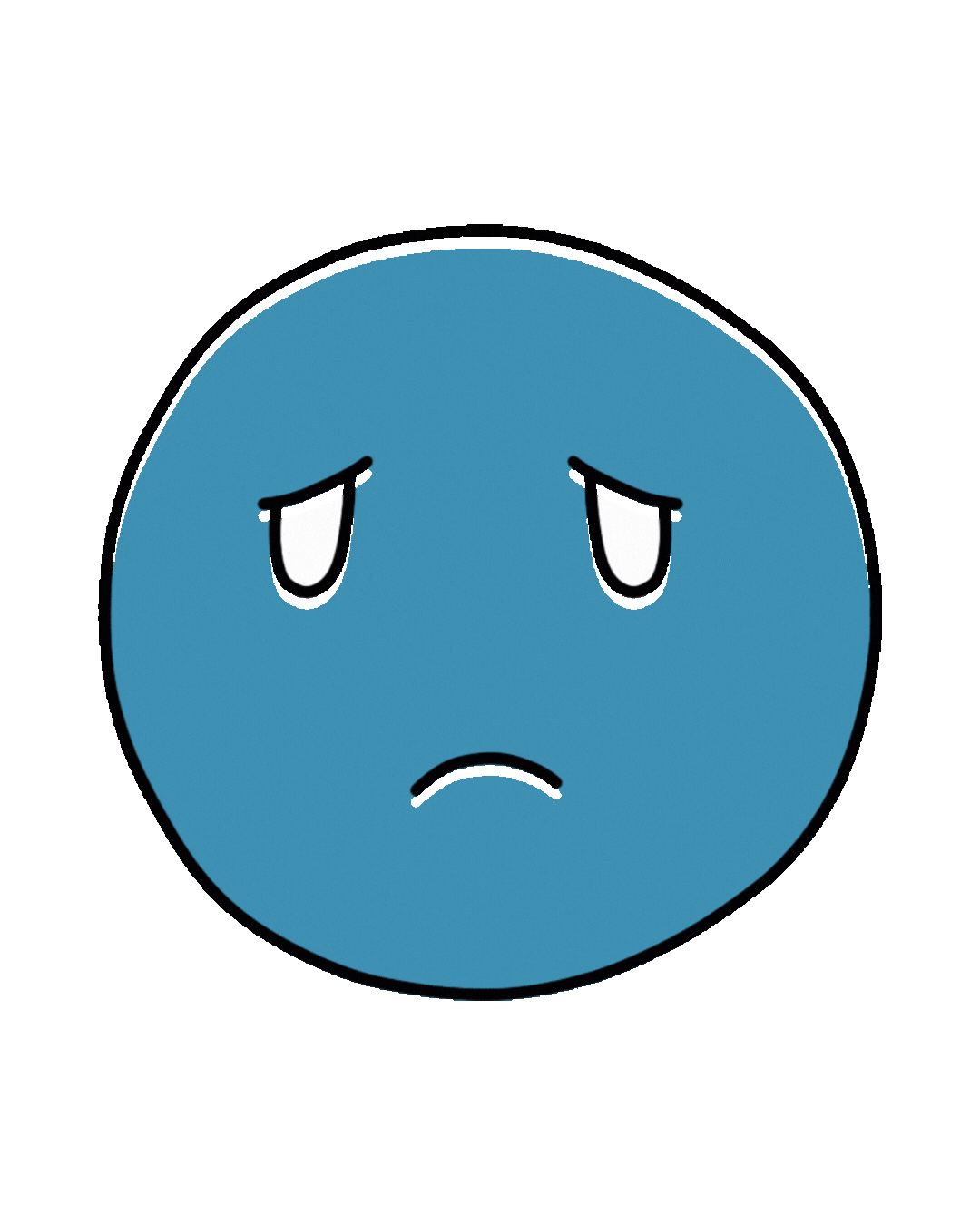 Break Up Crying Sticker by Marcel Katz / The Art Plug