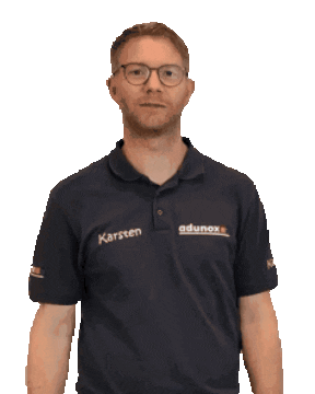 adunoxGmbH look show finger story Sticker