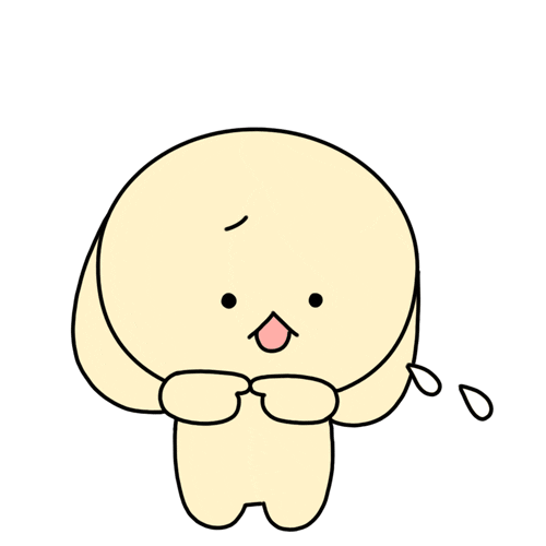 Thinking Rabbit Sticker