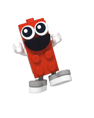 3D Toy Sticker by LEGO