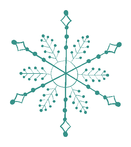 Let It Snow Sticker by itinerarium