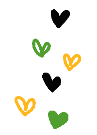 One Love Hearts Sticker by KAID