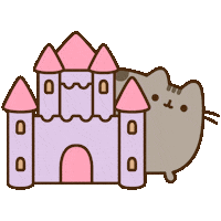 Tree House Cat Sticker by Pusheen