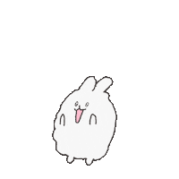 babazip omg rabbit baba suprise Sticker