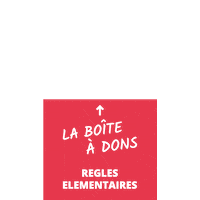Non Profit Charity Sticker by Règles Élémentaires