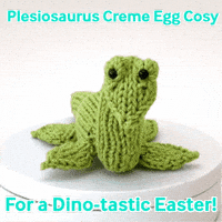 Easter Dinosaur GIF by TeaCosyFolk