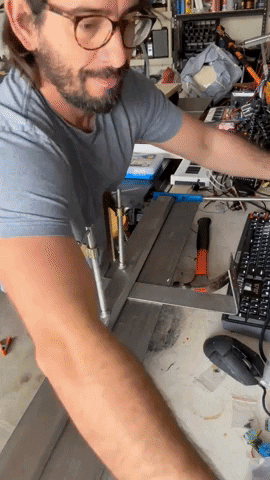kpkaiser giphygifmaker metal brake GIF
