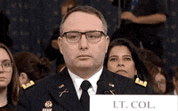 news impeachment impeachment inquiry testimony alexander vindman GIF