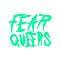LGBTQVHS horror queer fear queers Sticker