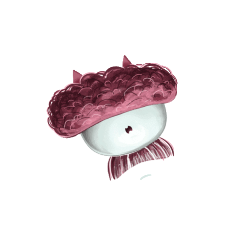 Zverskayaya reaction love smile wow Sticker