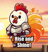 Rise And Shine Morning GIF by Zorooster